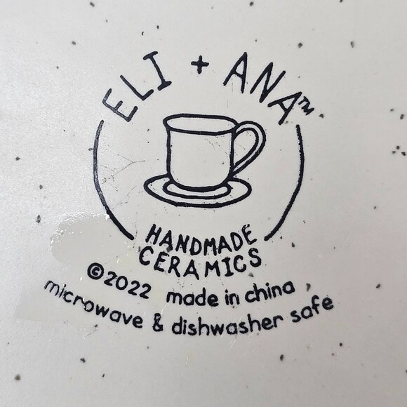 Eli + Ana Holiday Hummingbird 6 Inch Appy Plate Appetizer Ceramic Lot of 4 - Picture 7 of 11